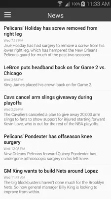 NBA Basketball Schedule Alerts android App screenshot 2